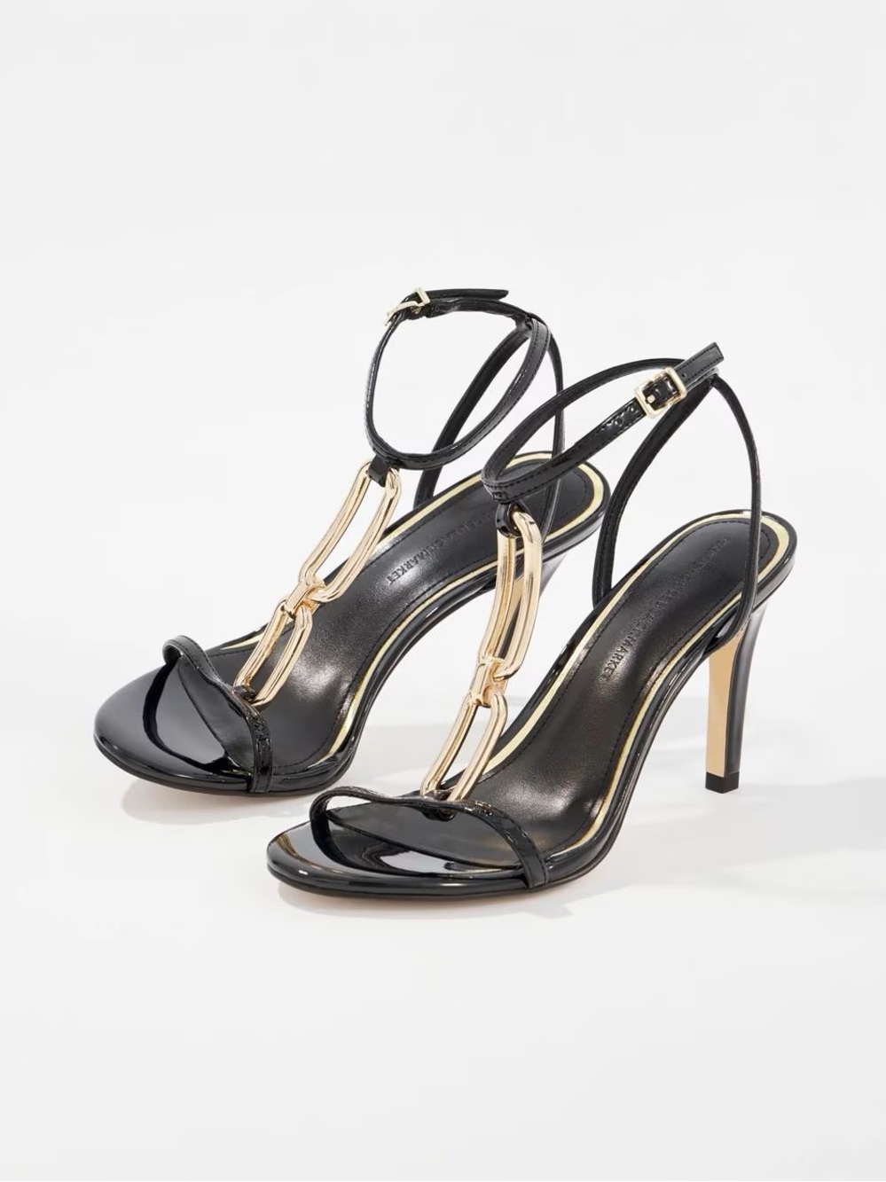 White House Black Market Elongated Chain Heels